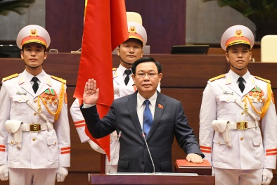 Đồng chí Vương Đình Huệ tuyên thệ nhậm chức Chủ tịch Quốc hội Khóa XV