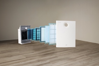 Sử dụng kết hợp máy lọc không khí và khẩu trang giúp giảm nguy cơ lây nhiễm Covid-19