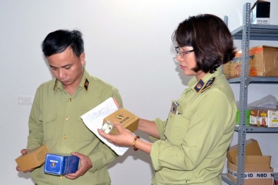 Kiểm tra mặt hàng TPBVSK ghi công dụng 'kháng virus, kháng Covid-19'