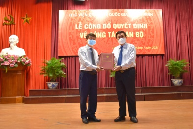 PGS,TS. Phạm Minh Sơn được bổ nhiệm làm Giám đốc Học viện Báo chí và Tuyên truyền