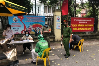 Hà Nội tiếp tục xử phạt gần 700 trường hợp vi phạm phòng chống dịch