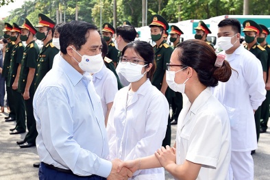 Thủ tướng Phạm Minh Chính gửi thư động viên các lực lượng tuyến đầu phòng, chống dịch COVID-19