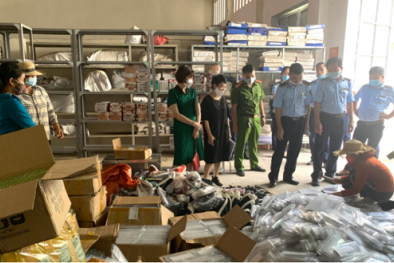 Tiêu hủy hơn 6.000 sản phẩm hàng hóa vi phạm về nguồn gốc, hàng kém chất lượng