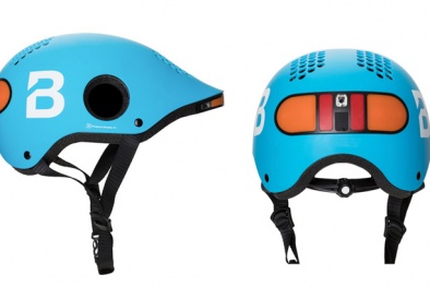 Mũ bảo hiểm thông minh có khả năng cảnh báo nguy hiểm từ các xe phía sau