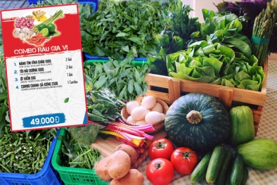 TP.HCM: Combo thực phẩm - 'bài toán' đảm bảo an sinh trong giãn cách