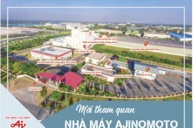 Ajinomoto Việt Nam ‘chuyển đổi số’ hoạt động tham quan nhà máy trong bối cảnh giãn cách