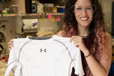 Chế tạo thành công áo thông minh có khả năng theo dõi nhịp tim người dùng