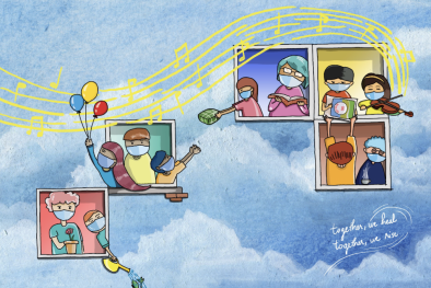 Tin tưởng và cùng nhau chiến thắng đại dịch Covid-19