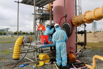 Công ty Vận chuyển Khí Đông Nam Bộ hoàn thành vượt tiến độ bảo dưỡng sửa chữa 2021