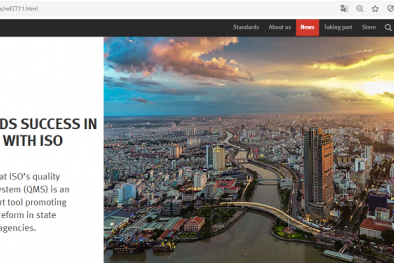 ISO ghi nhận thành công của Việt Nam về áp dụng ISO 9001: Bước ‘chuyển mình’ trong cải cách hành chính