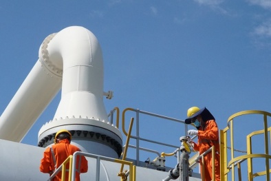 NCSP hoàn thành vượt tiến độ công tác bảo dưỡng lớn Hệ thống khí Nam Côn Sơn 1