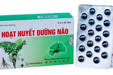 Những loại thuốc hoạt huyết dưỡng não không đạt tiêu chuẩn chất lượng