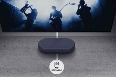 LG trình làng loa soundbar nhỏ gọn giống chiếc bánh ngọt