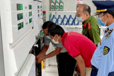 Phát hiện cây xăng tháo dỡ niêm phong kẹp chì tại tỉnh An Giang