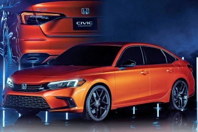 'Soi' Honda Civic hatchback 2022 bản nâng cấp giá chỉ từ 520 triệu đồng