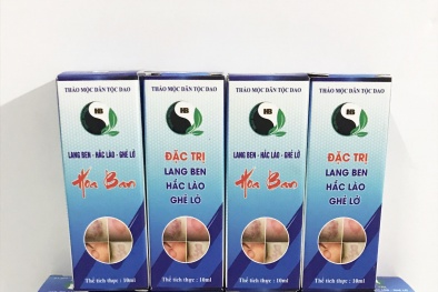 Loạt sản phẩm thương hiệu thảo mộc Hoa Ban ‘lập lờ’ công dụng, lừa dối người tiêu dùng
