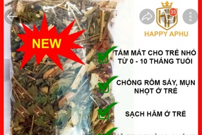 Cảnh báo người dùng: Không tùy tiện dùng lá tắm cho trẻ sơ sinh 