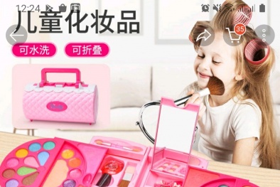 Cảnh báo: Không tùy tiện sử dụng mỹ phẩm cho trẻ nhỏ