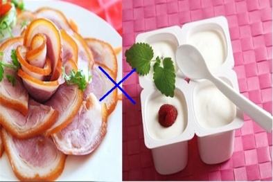 Những thực phẩm kị nhau, thận trọng khi kết hợp