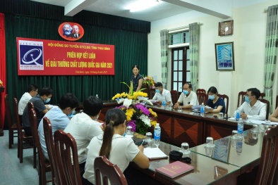 Thái Bình: Tuyển chọn doanh nghiệp tham dự Giải thưởng Chất lượng Quốc gia năm 2021