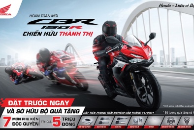 Lộ diện mẫu xe hoàn toàn mới CBR150R của dòng mô tô đua Honda