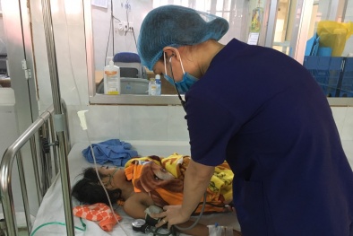 3 chị em trong gia đình bị ngộ độc do hái nấm đen trong vườn rồi đốt lửa nướng ăn 