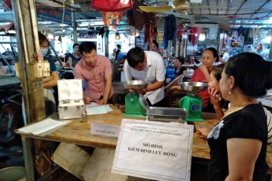 Bắc Giang: Kiểm tra 25 chợ trên địa bàn, phát hiện một số phương tiện đo vi phạm