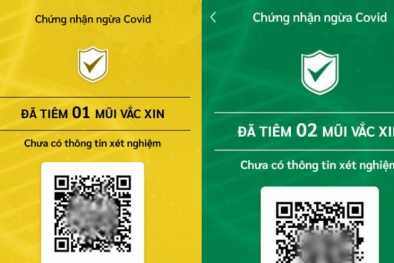 Thận trọng khi đăng tải chứng nhận thẻ xanh Covid-19 lên mạng xã hội