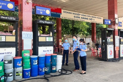 Thái Nguyên: Xử phạt hơn 540 triệu đồng doanh nghiệp kinh doanh xăng kém chất lượng