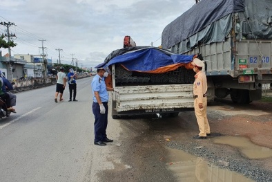 Tiền Giang: Thu giữ loạt sản phẩm có dấu hiệu vi phạm nhãn mác hàng hóa