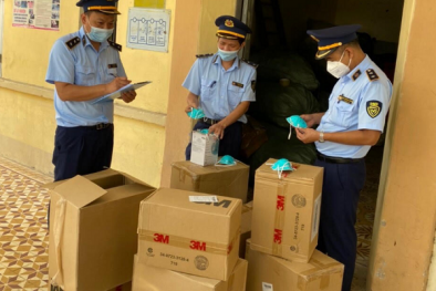 Phát hiện hơn 2.640 chiếc khẩu trang 3M có dấu hiệu giả mạo nhãn hiệu
