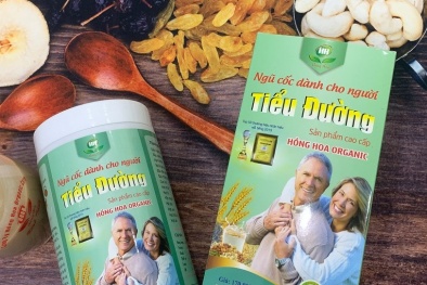 Ngũ cốc Hồng Hoa Organic Care quảng cáo điều trị bệnh tiểu đường, trái đạo đức kinh doanh