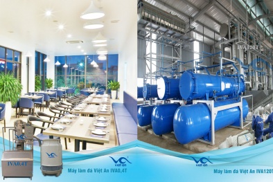 Vì sao máy làm đá viên Việt An được nhiều người tiêu dùng ưu tiên sử dụng?