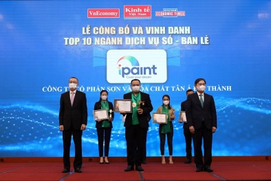 Sơn IPAINT được vinh danh trong Top 10 ngành bán lẻ - chất lượng tạo giá trị