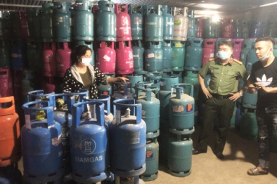 Công an Hải Dương triệt xóa cơ sở sang chiết hàng trăm tấn gas lậu