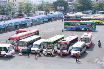 Nhiều tỉnh, thành nối lại vận tải hành khách liên tỉnh