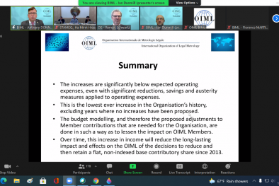 Cuộc họp lần thứ 56 của Ủy ban Đo lường Pháp định quốc tế 