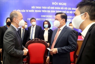 Hà Nội cam kết môi trường đầu tư 'sạch sẽ' cho doanh nghiệp