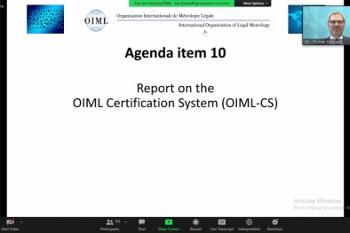 Phiên họp thứ 2 cuộc họp lần thứ 56 Ủy ban Đo lường Pháp định quốc tế: Thảo luận nhiều vấn đề quan trọng