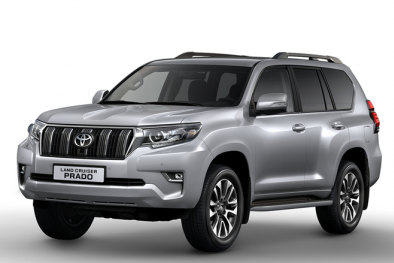 Chiêm ngưỡng mẫu xe Toyota Land Cruiser Prado 2021 thiết kế độc lạ