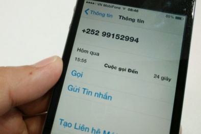 Bộ TT&TT cảnh báo cuộc gọi lừa đảo từ số đện thoại quốc tế