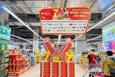 VinMart/VinMart+ 'tung' khuyến mãi lớn nhân dịp sinh nhật 7 tuổi