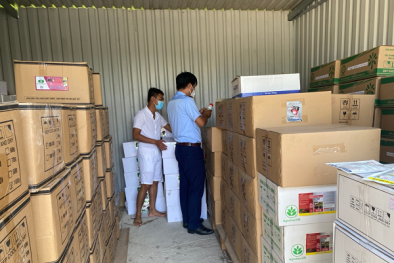 Tạm giữ lô hàng thuốc bảo vệ thực vật dấu hiệu giả mạo tại tỉnh Tiền Giang