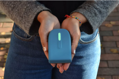 Thiết bị Air gắn trên xe đạp giám sát chất lượng không khí