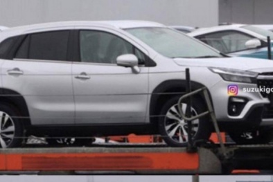 Lộ diện hình ảnh Suzuki S-Cross 2022 trước khi ra mắt 