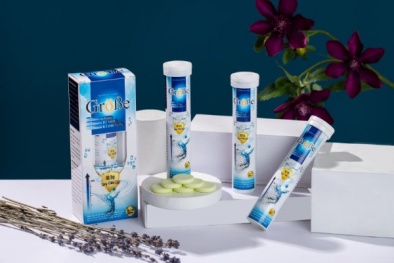Viên sủi tăng chiều cao Grobe sử dụng hình ảnh dược sĩ, người nổi tiếng để quảng cáo trái phép?