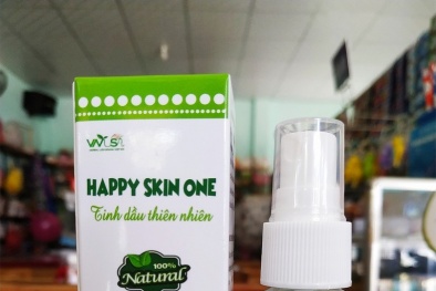 Đình chỉ lưu hành 'Tinh dầu thiên nhiên Happy Skin One' do không đảm bảo chất lượng