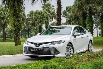 Triệu hồi gần 230 nghìn chiếc Toyota Camry vì mất trợ lực phanh