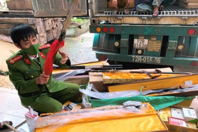 Phát hiện xe vận chuyển hàng lậu số lượng lớn tại tỉnh Quảng Trị