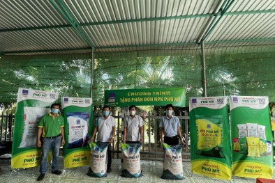 PVFCCo cán mốc sản xuất 150.000 tấn NPK Phú Mỹ năm 2021 trước 35 ngày